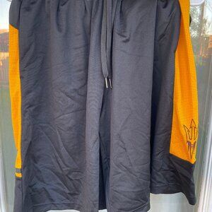 ASU Arizona State University Sun Devils adidas Athletic Shorts size L